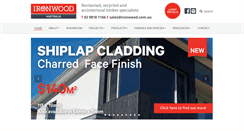 Desktop Screenshot of ironwood.com.au