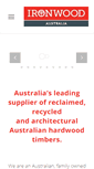 Mobile Screenshot of ironwood.com.au