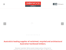 Tablet Screenshot of ironwood.com.au